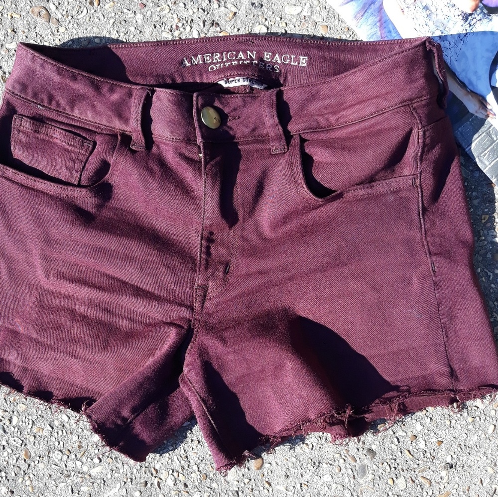 American Eagle Cutoff Shorties Euc! - image 1